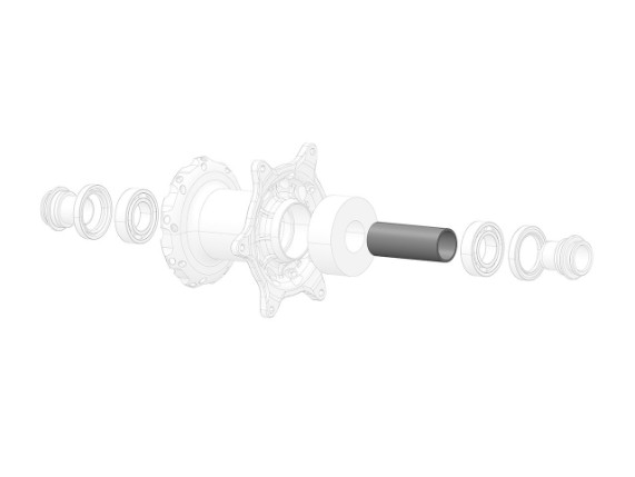 SMX1-FW-H-02, Innenbuchse der Vorderradnabe