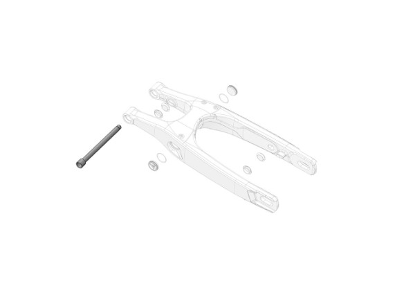 SMX1-SR-S-10 Schwingenachse