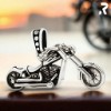 Chopper Bike Anhaenger Motorrad Kettenanhaenger Edelstahl Silber Rockyfy Bikerschmuck Motorradschmuck 02