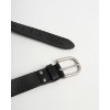 Oakland Belt Antique Black-Silver1