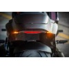 Ricks-Harley-Blinkerhalterung-hinten-FXDR-schwarz-mit-Kellermann-RHOMBUS-S-283390655534