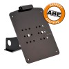 Ricks-Harley-D-Dyna-seitlich-Kennzeichenhalter-Kit-glanz-schwarz-mit-TVABE-DE-283378978289