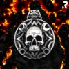 Rockyfy Totenkopf Kettenanhaenger mit Werkzeug Bikerschmuck Rockerschmuck rockiger Kettenanhaenger 02
