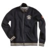 ROKKER-Schwere-Zip-Jacke-RACING-TEAM-im-College-Style-C5000701-schwarz-283195823063-2