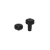 S8-3BO1500-0 Fat Bob Achscover Radachse vorne, schwarz, Premium Kopie