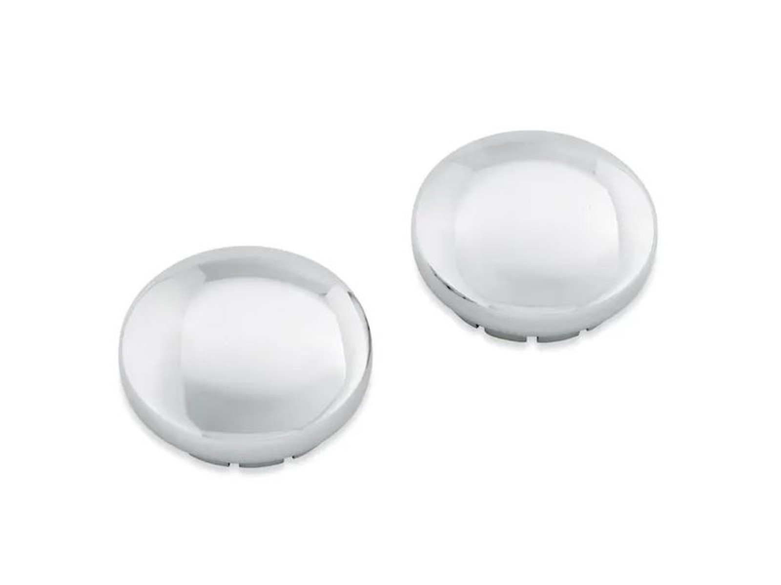 HarleyDavidson Swingarm Pivot Bolt Cover Kit chrome 488930