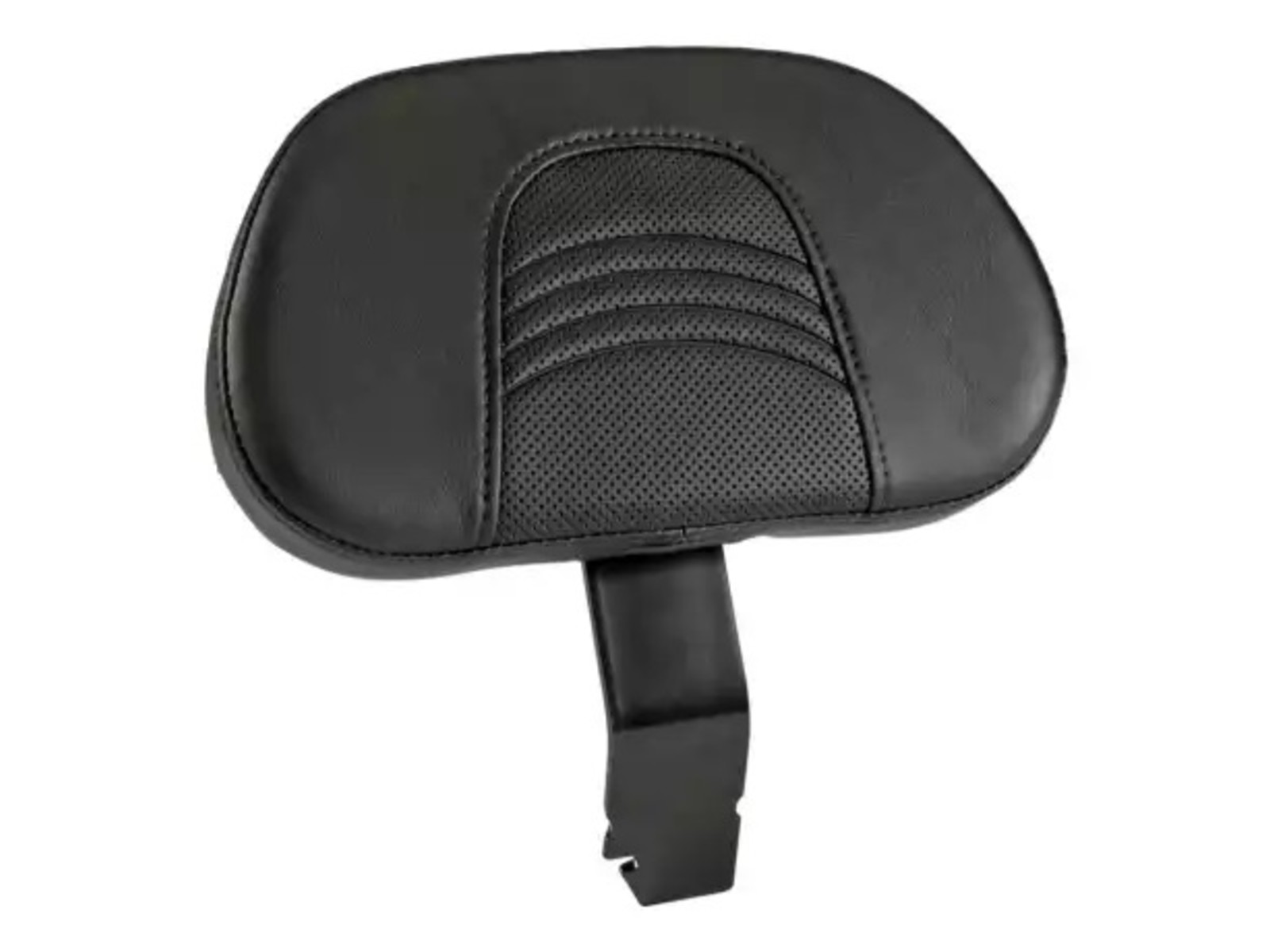 Adjustable Driver Backrest – Fits Harley Touring Models W/ Corbin Seats (Black)