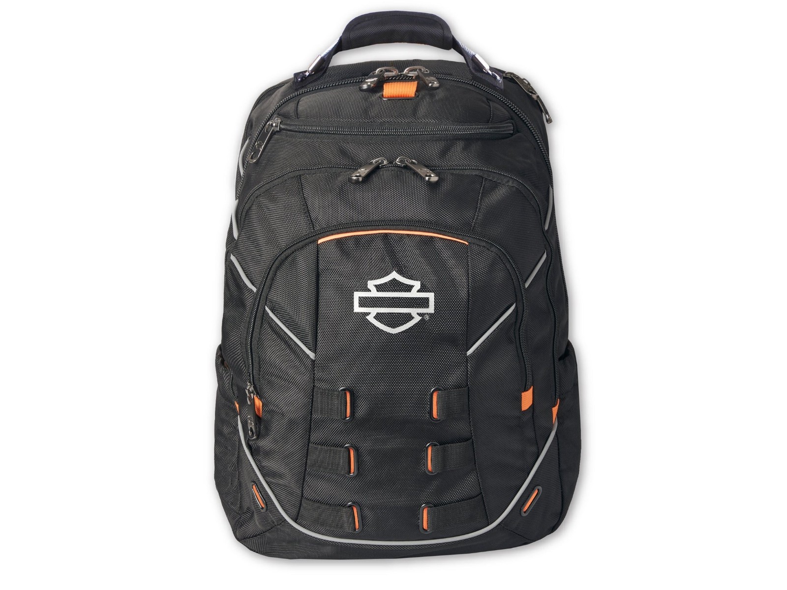 Harley-Davidson バックパック 黒 Harley-Davidson® Eagle Bar & Shield Large Backpack, Black