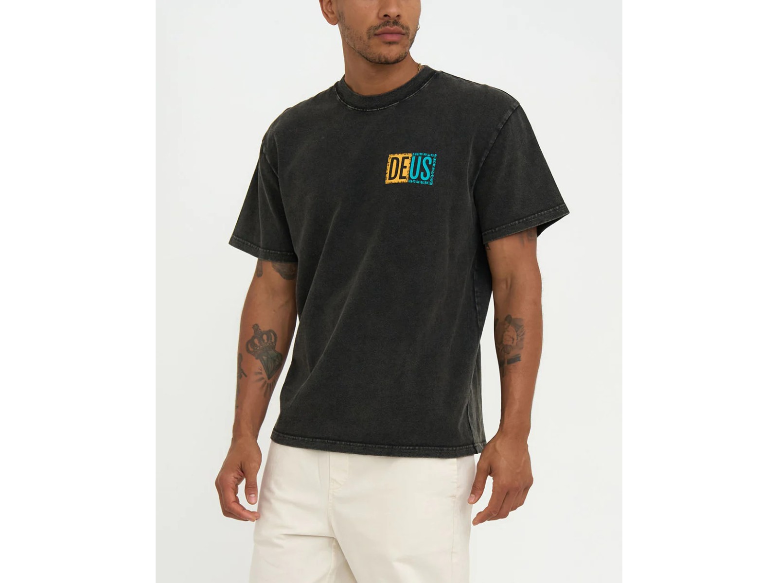 Deus System Network Tee (Anthracite) main image 0