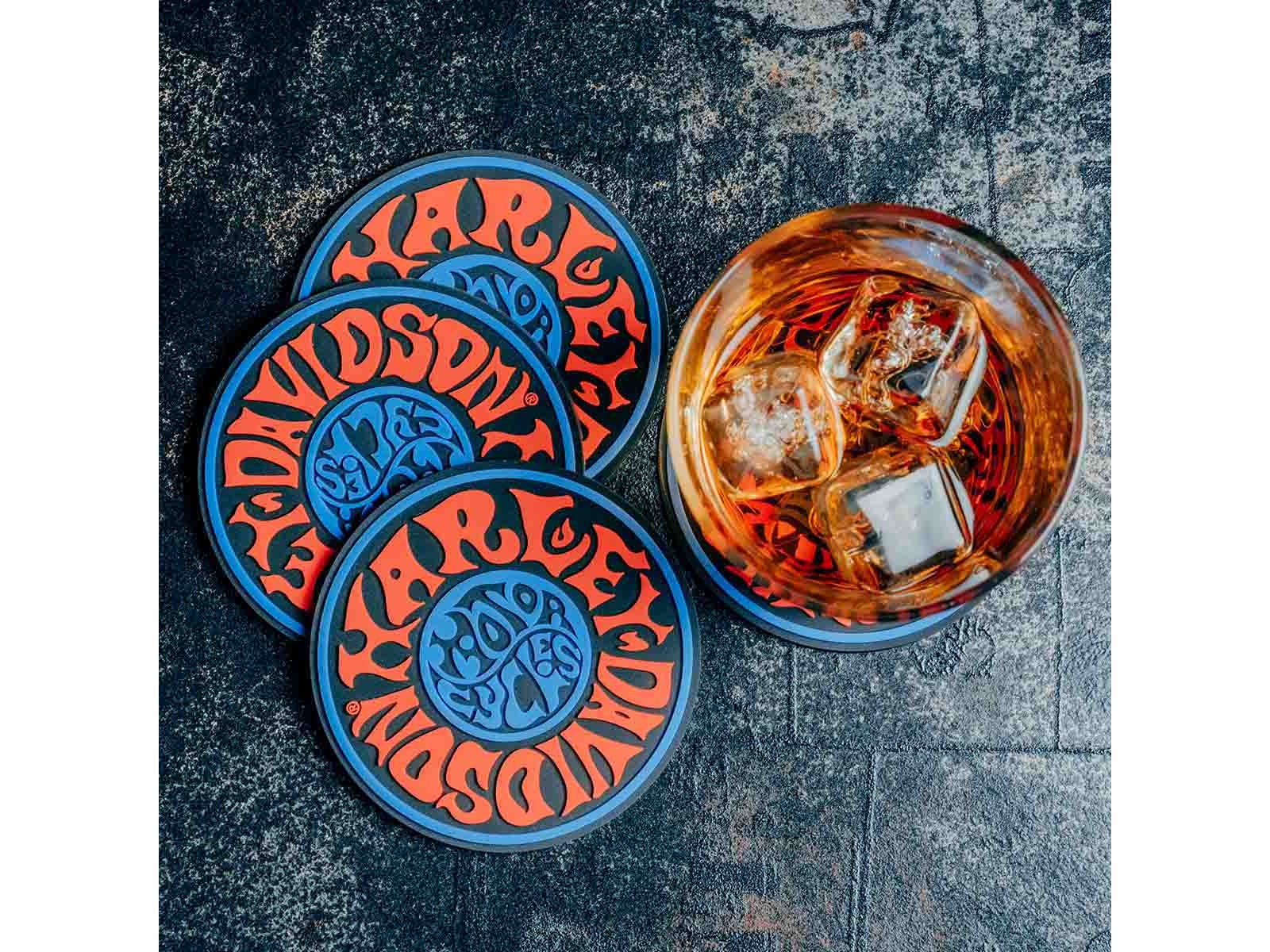 Harley Davidson 1970s Psychedelic Party Bucket Set main image 0