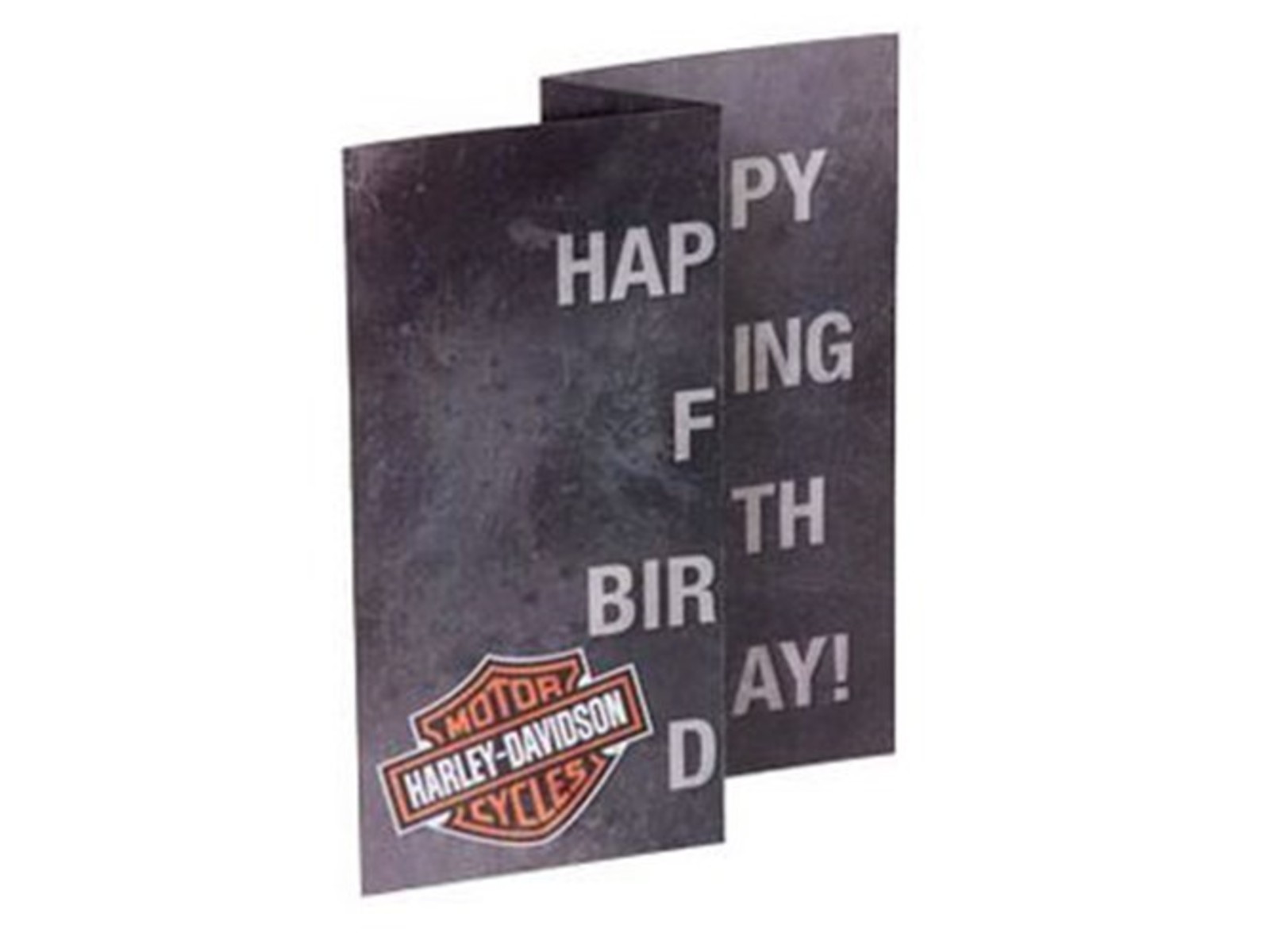 Harley-Davidson birthday card 