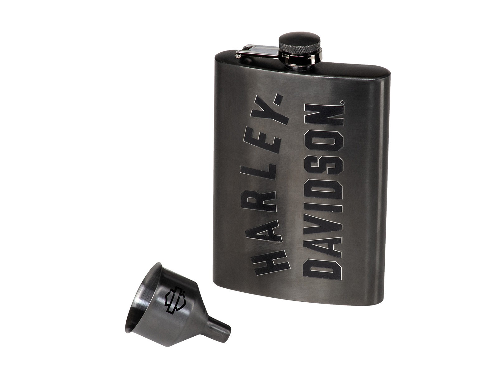 harley davidson hip flask