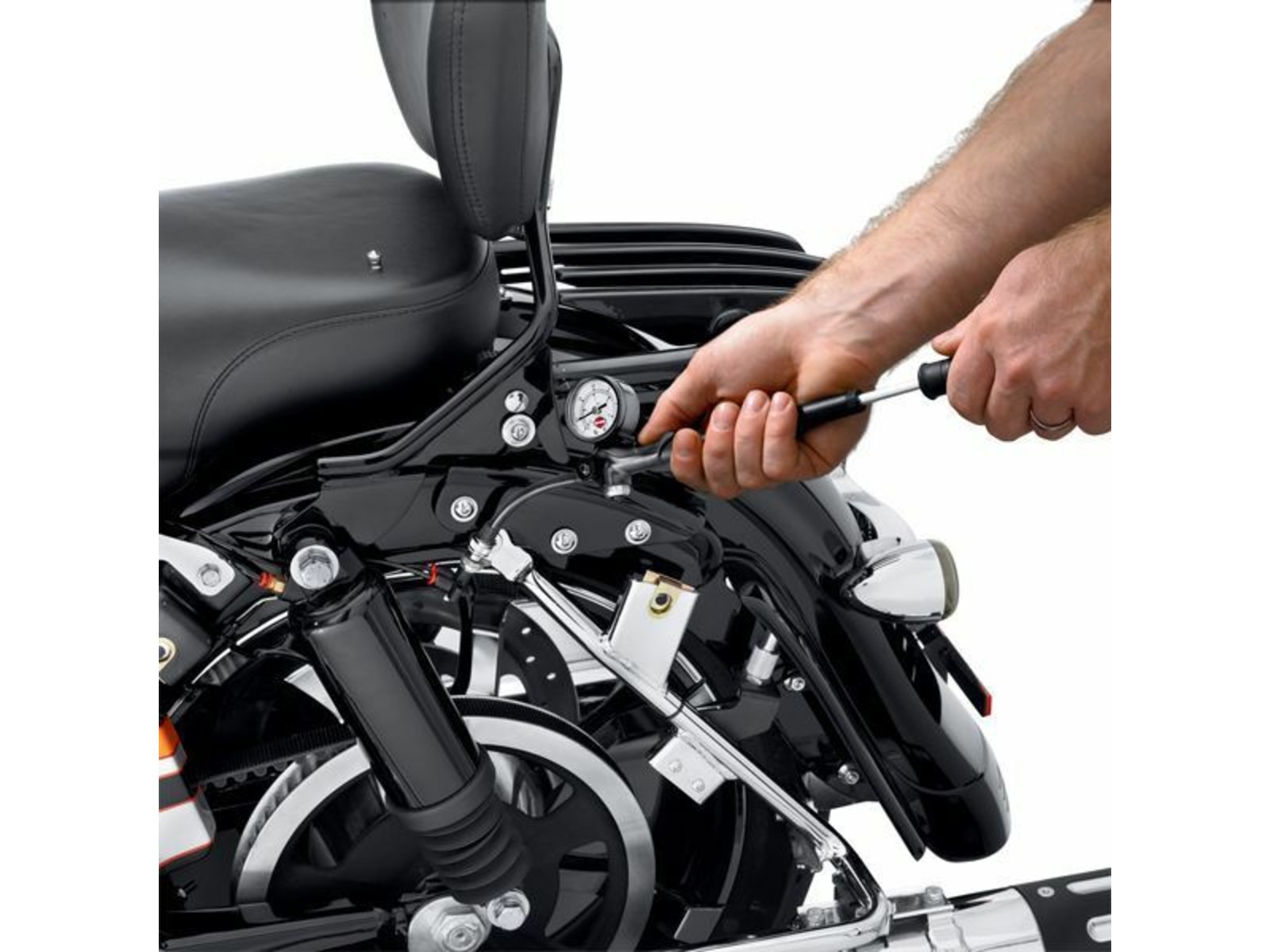 Harley-Davidson Analog Touring Air Pump *54630-03A* for Susp