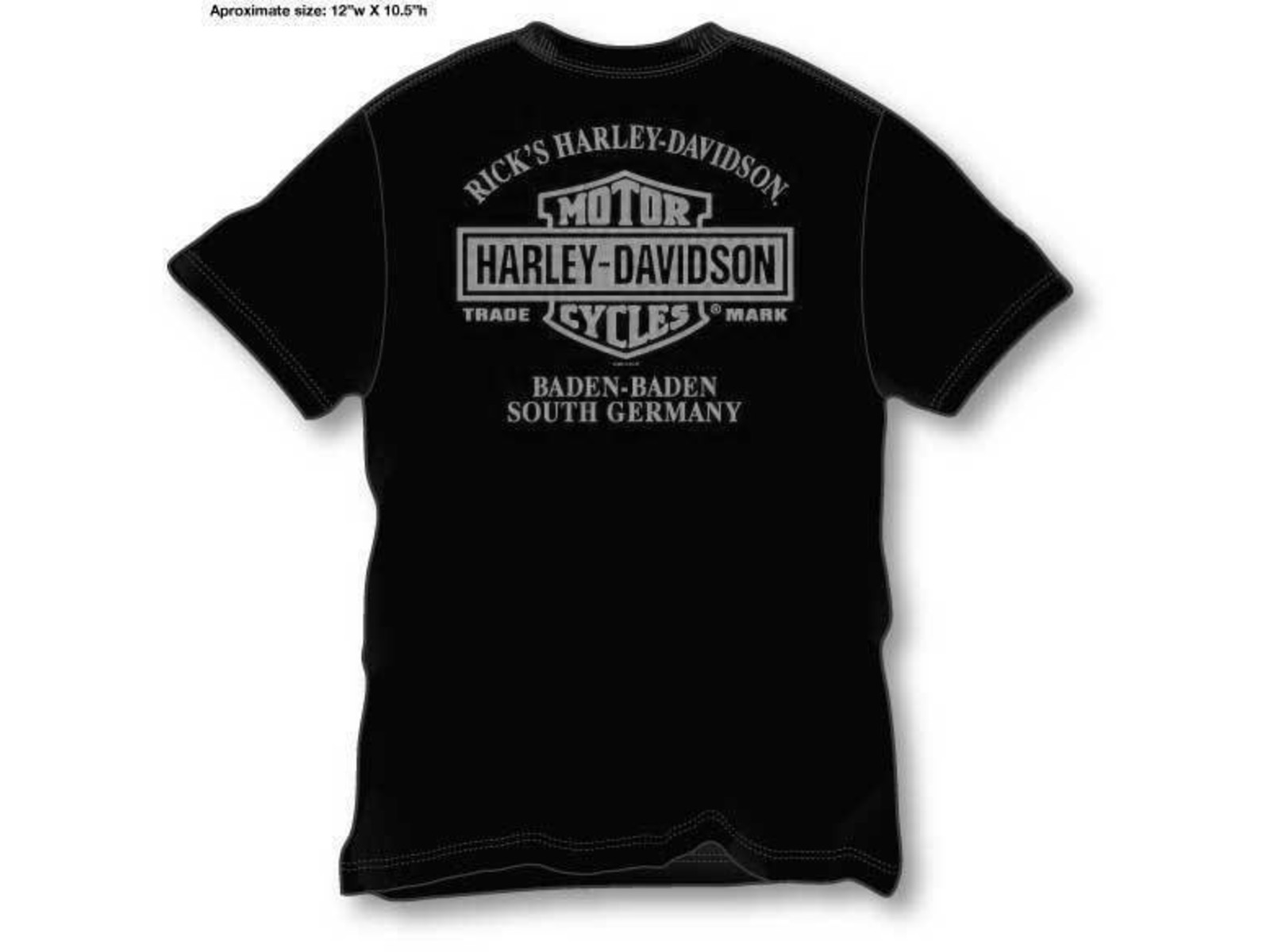 Ricks Harley-Davidson Dealer Shirt -FANTASY IN CHROME- Wild HOG 5L33-HH1V