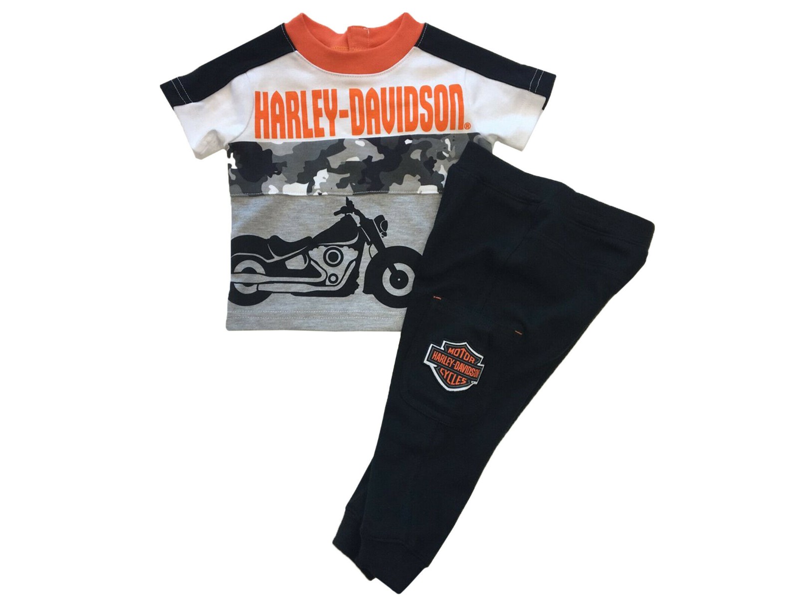 Pantalones y camiseta Harley-Davidson para niño BOY SET SGI-2061909