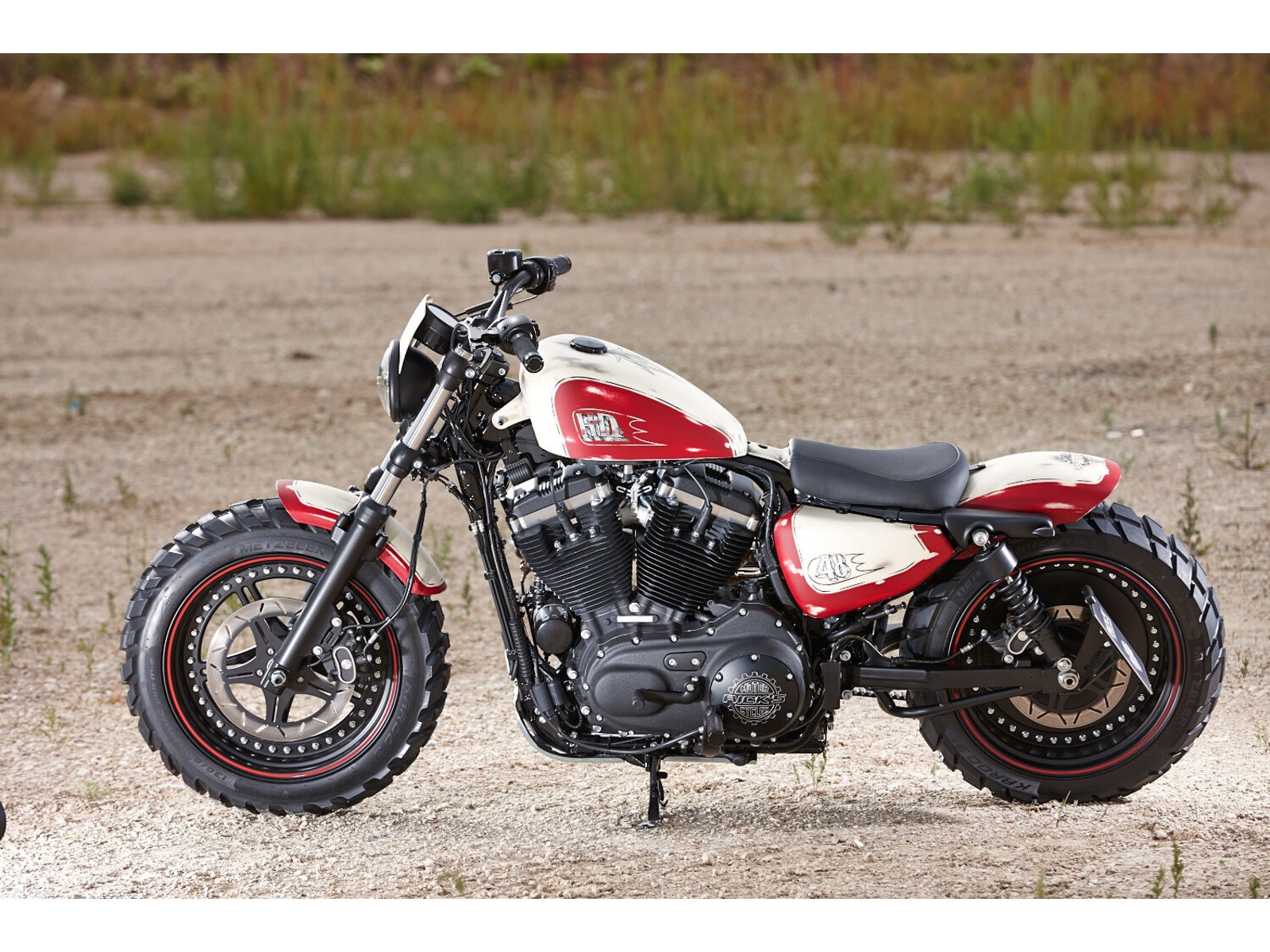 Rick's Motorcycles clutch cover, Sportster from 2004