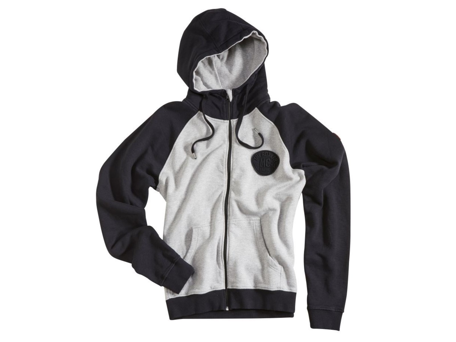 Grey Rokker Zip THE ROKKER COMPANY Zip Hoodie 