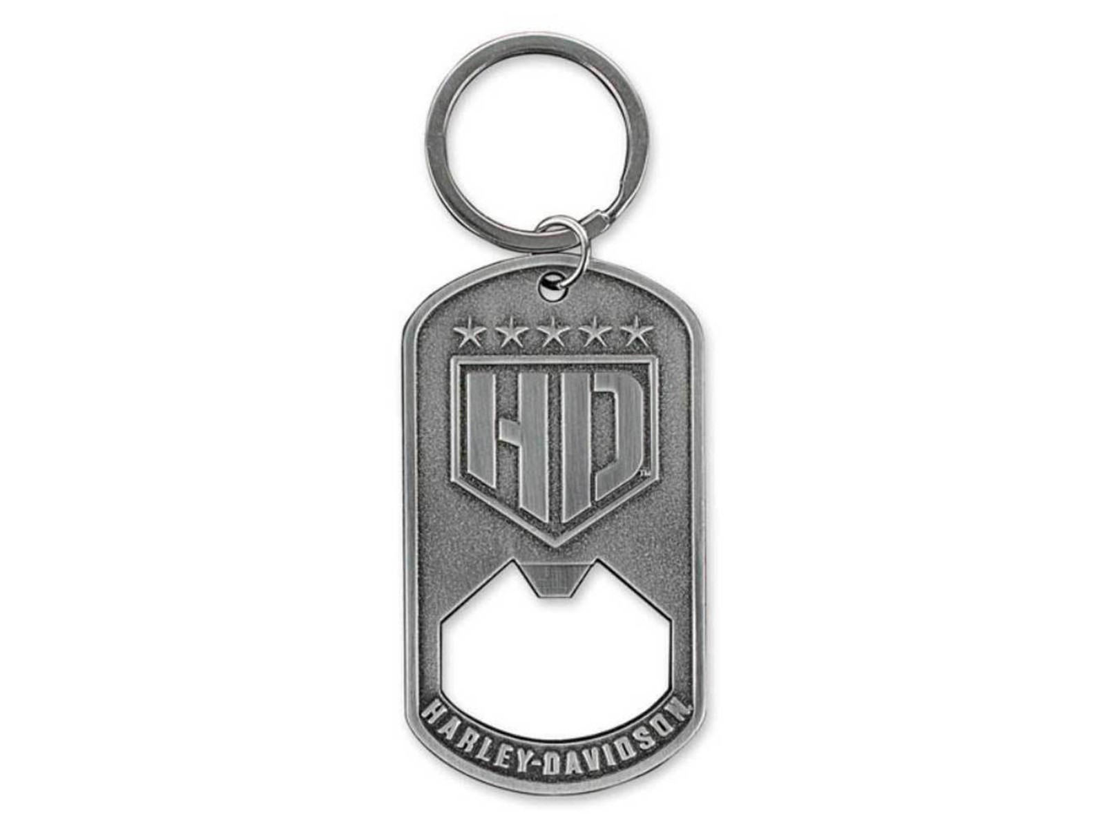 harley davidson bottle opener keychain