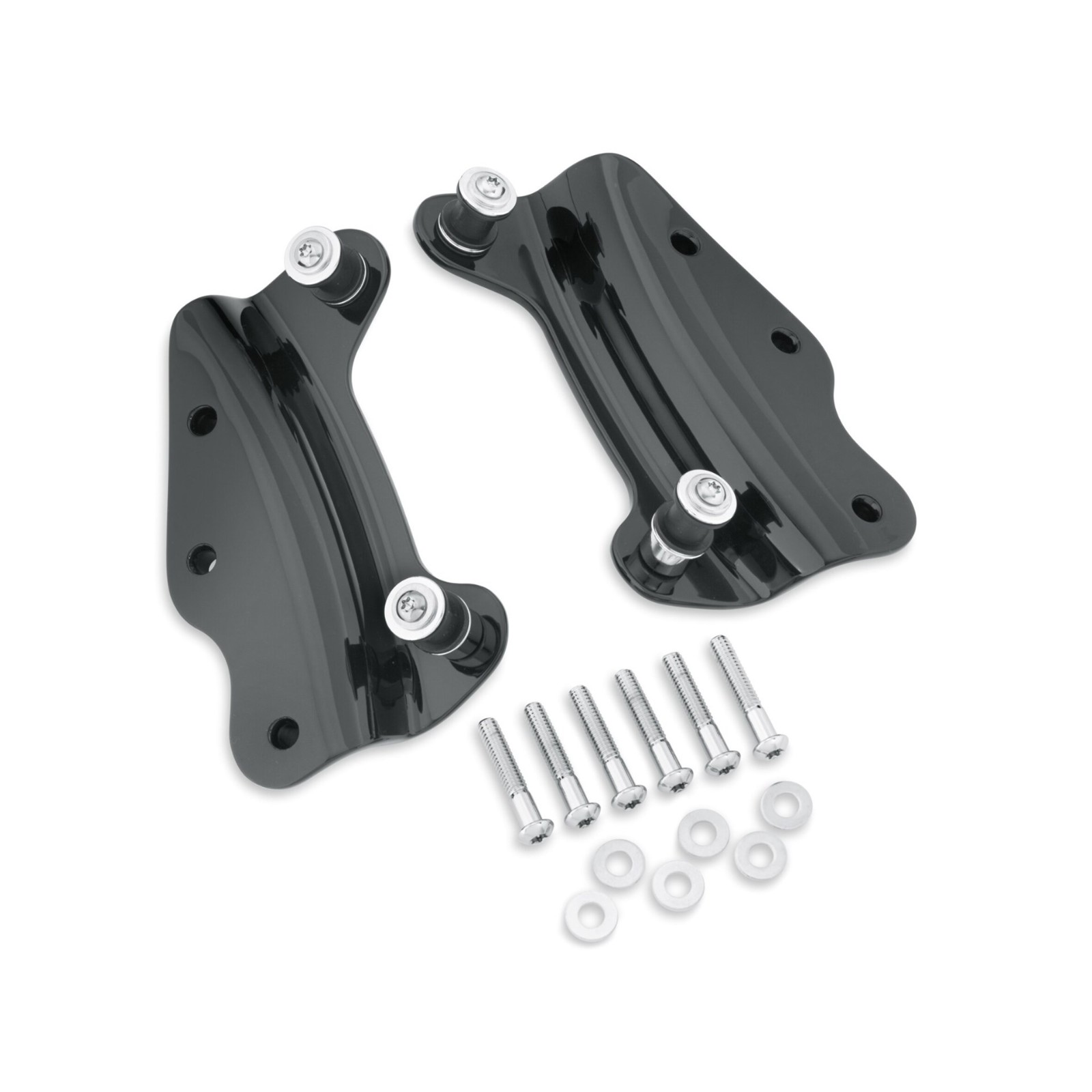 Harley Davidson Bar & Shield Gloss Rear Axle Cover Kit – Sportster, OEM 43013-09a
