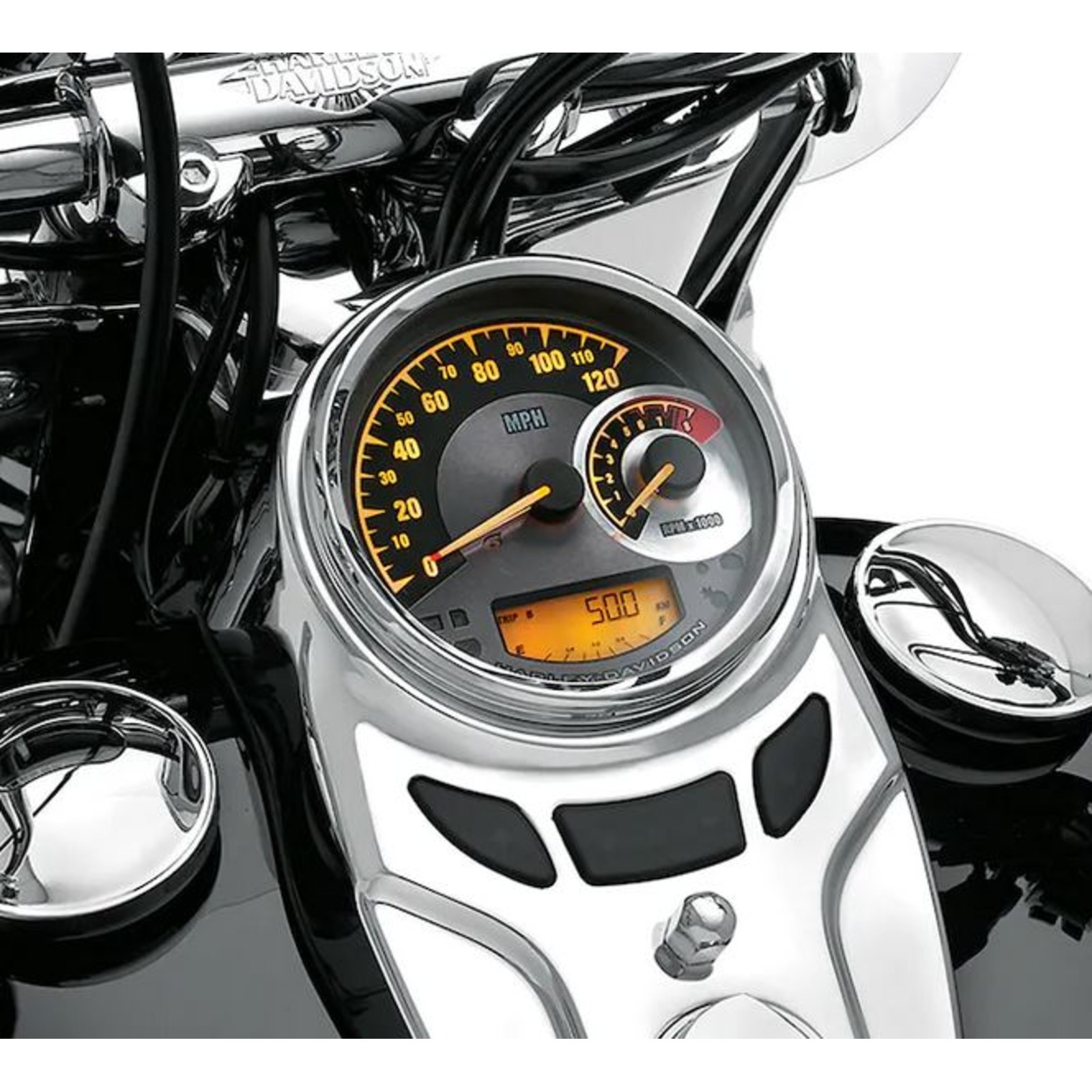 KM/H Tacho für Harley-Davidson Softail  Cam Evo Motorrad 