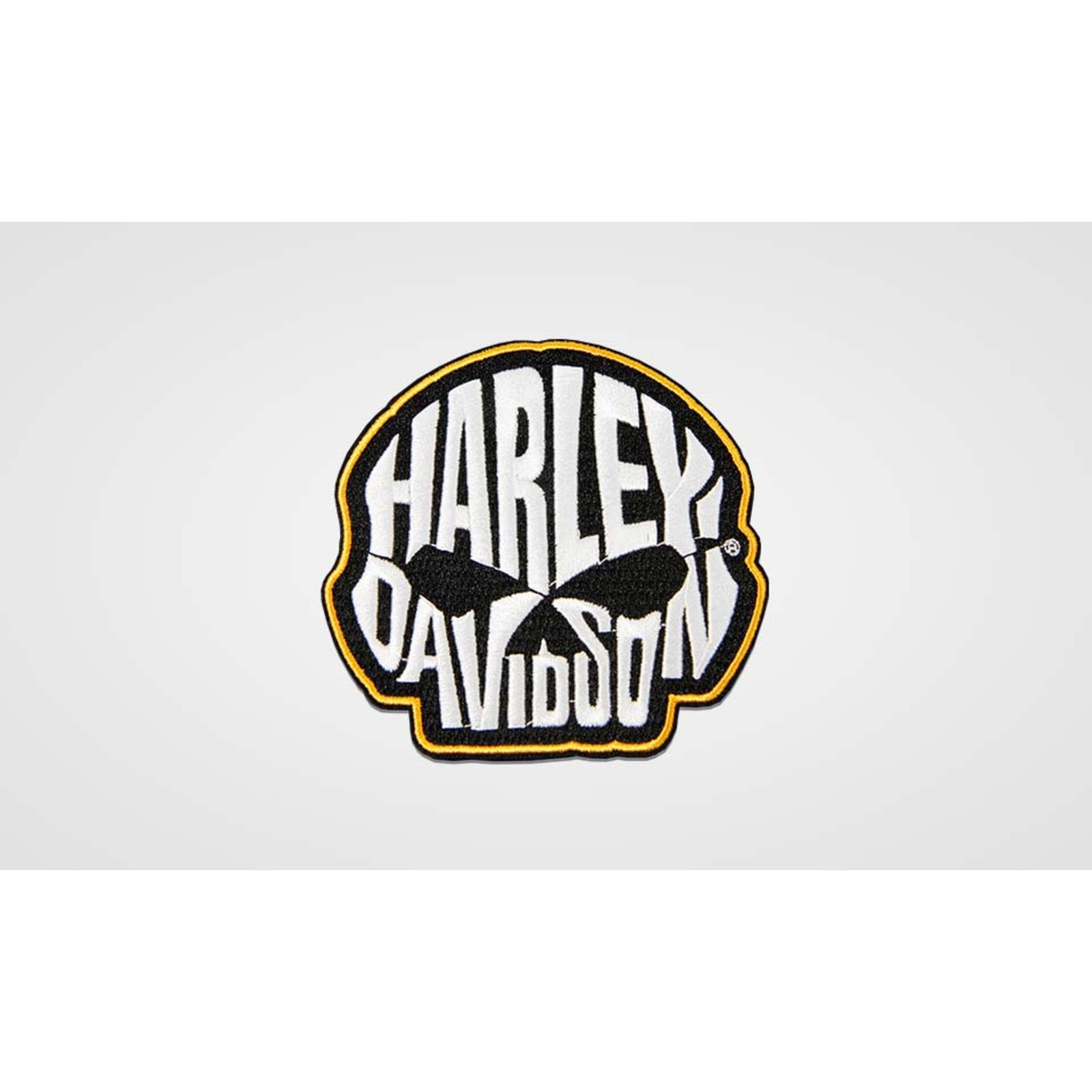 Harley-Davidson Aufnäher/Emblem "H-D Text Skull" 8012915
