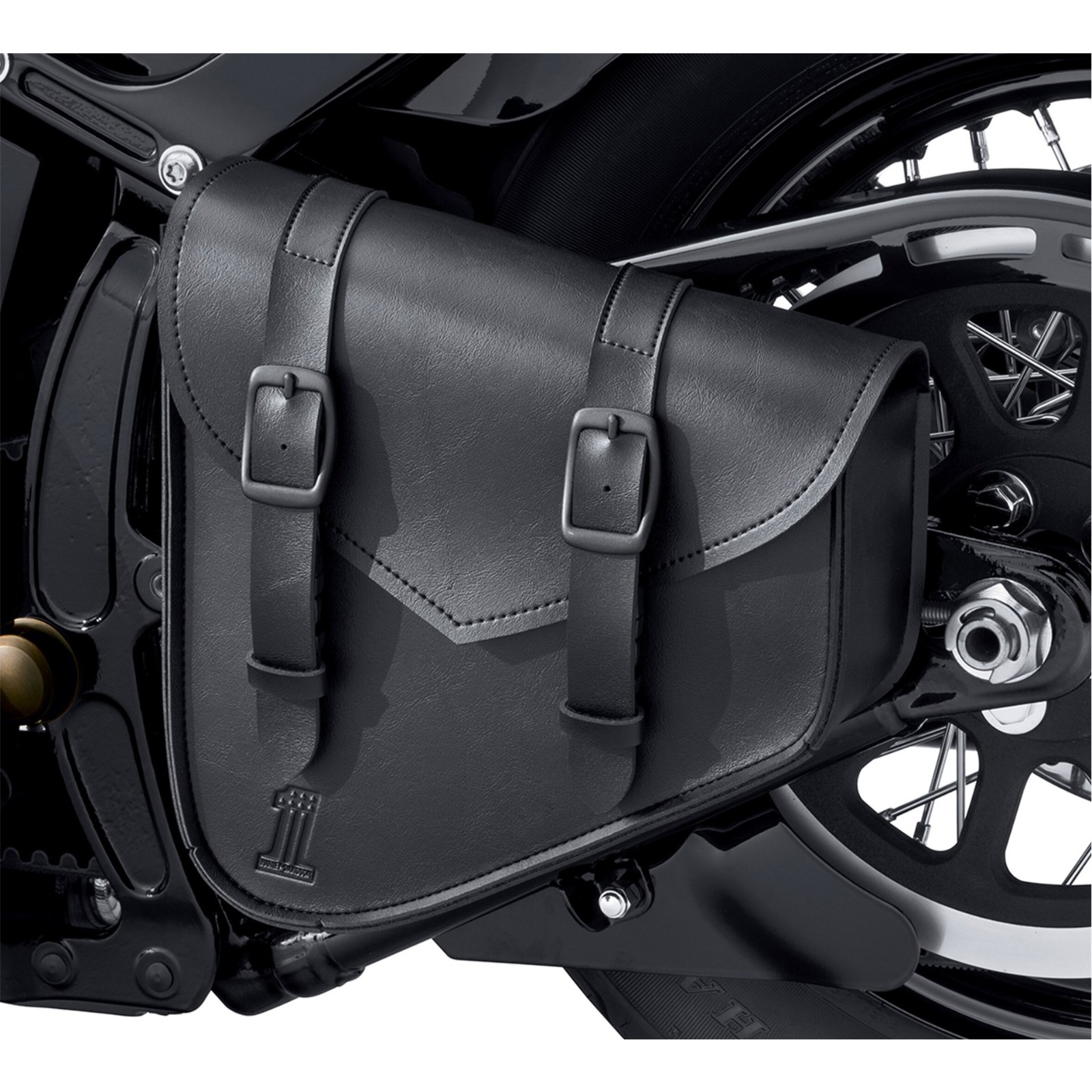 Harley-Davidson Black Standard Line Swingarm Bag 90201768