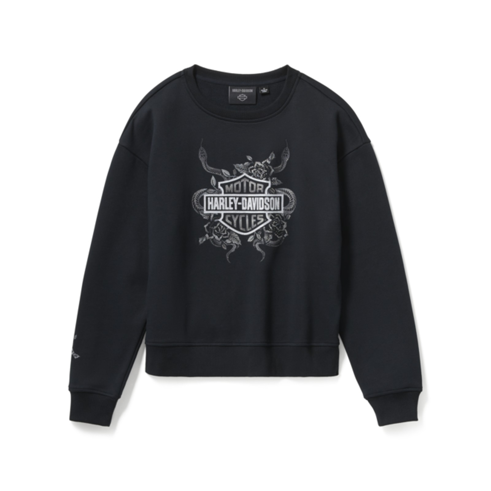 Sweat à Capuche Davidson College - Russell Athletic - Taille XS Noir - Neuf Avec étiquettes