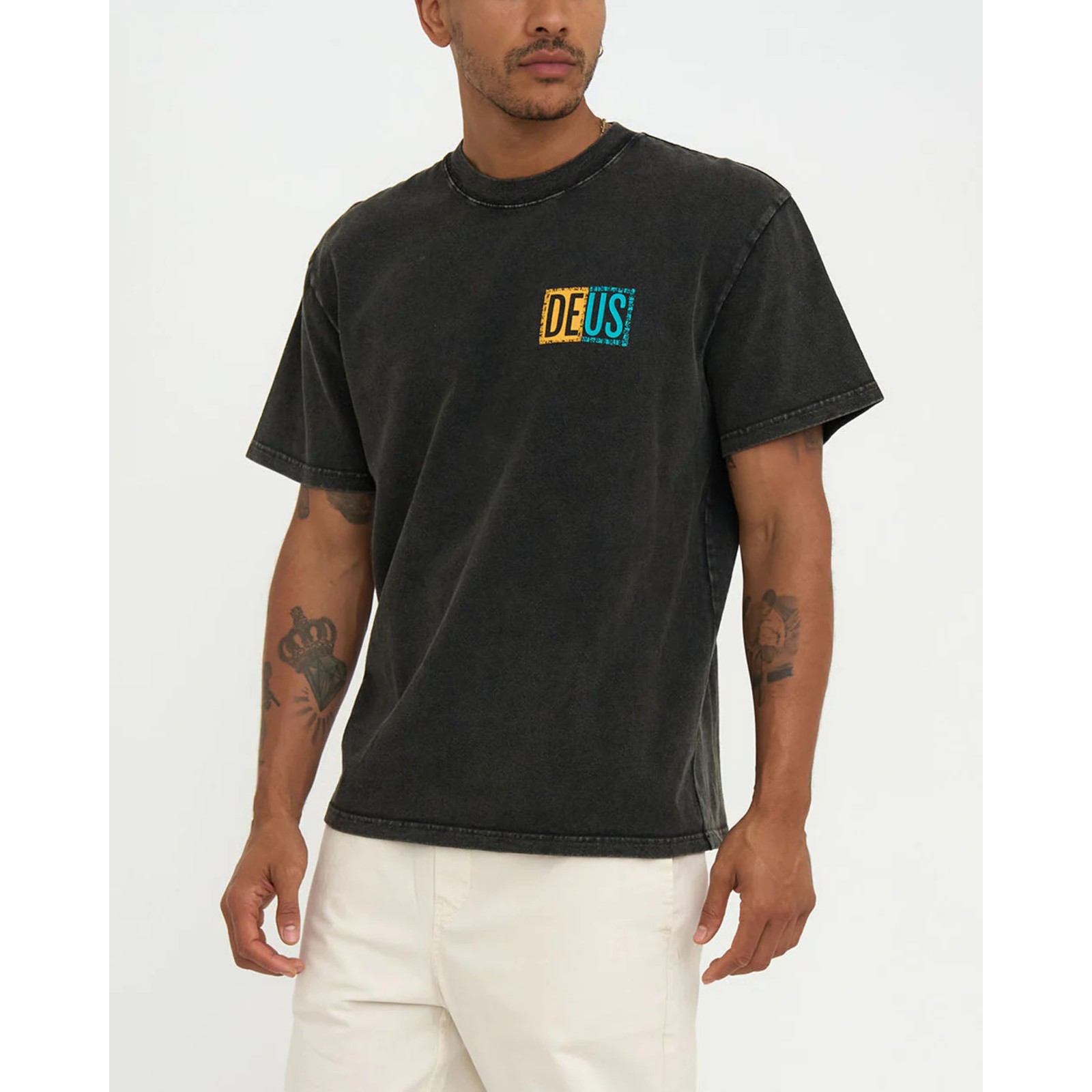 Deus Dial Tone Tee (Anthracite) main image 0