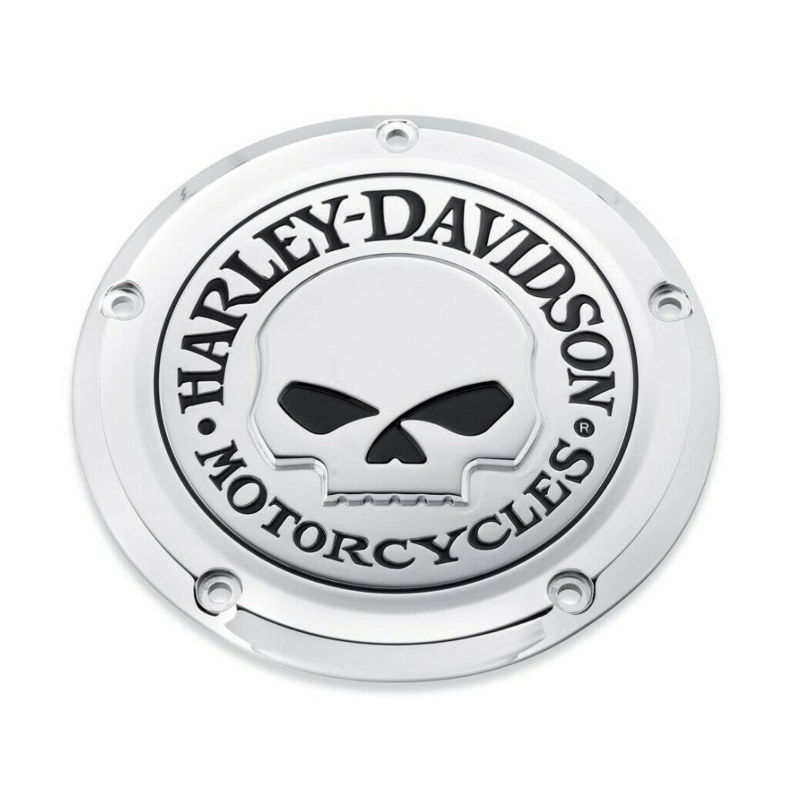 Harley-Davidson Luftfilter-Zierblende Willie G Skull schwarz A/C Trim blk 