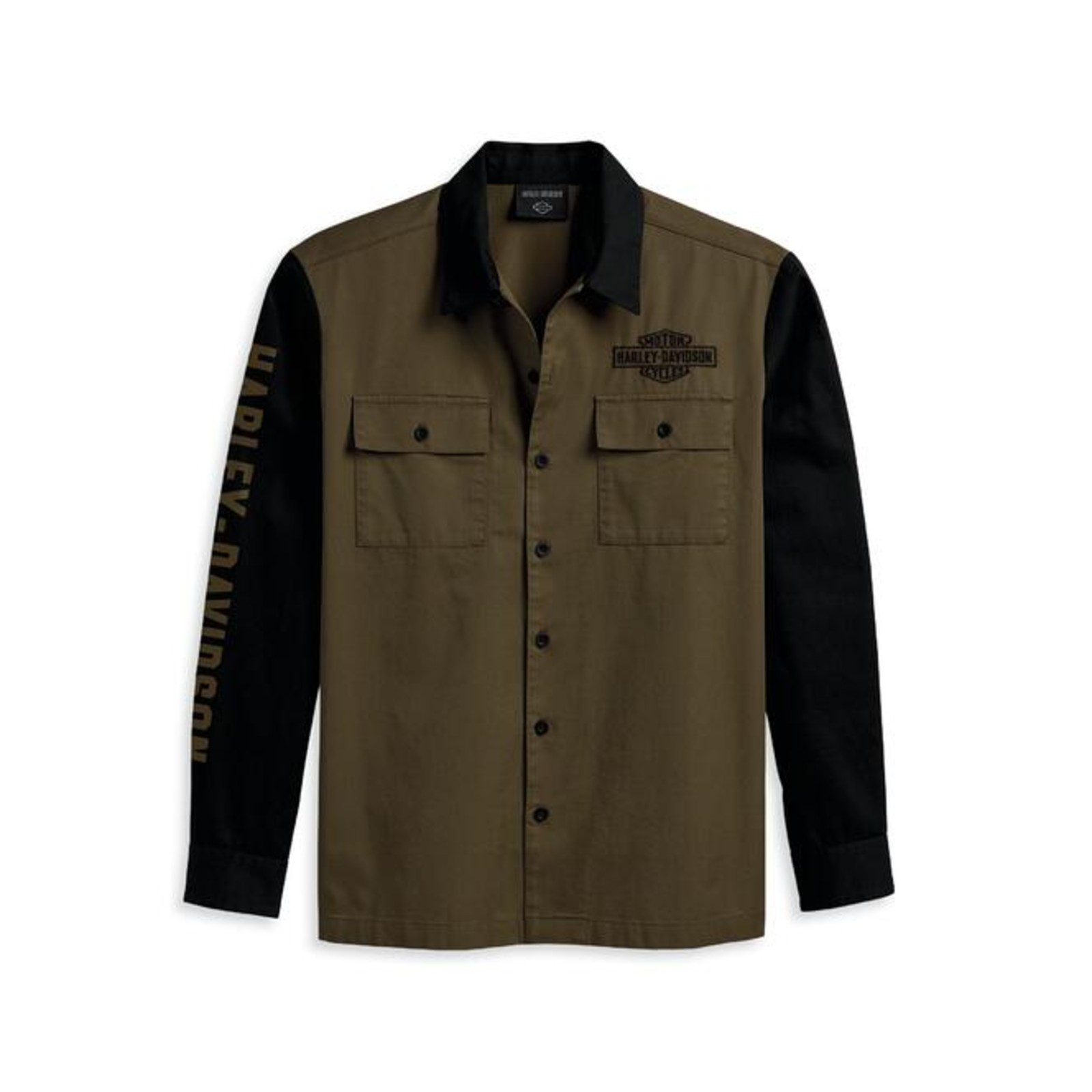 mens harley button up shirts