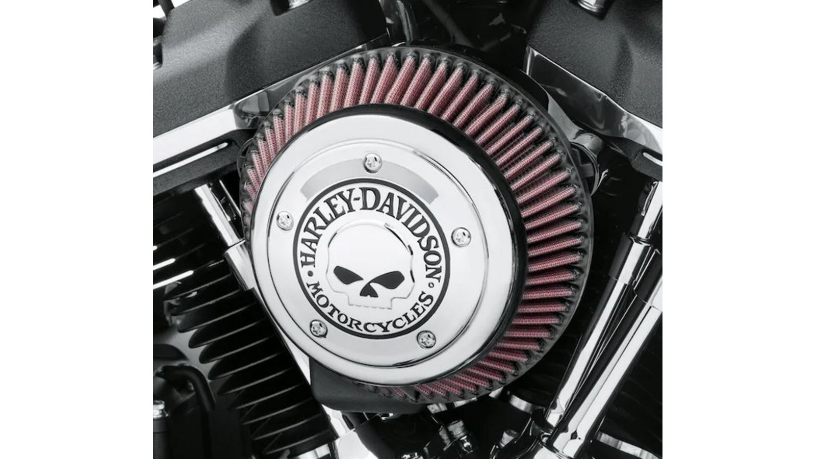 Harley-Davidson Luftfilter Zierblende 29417-04 Willie G. Sku