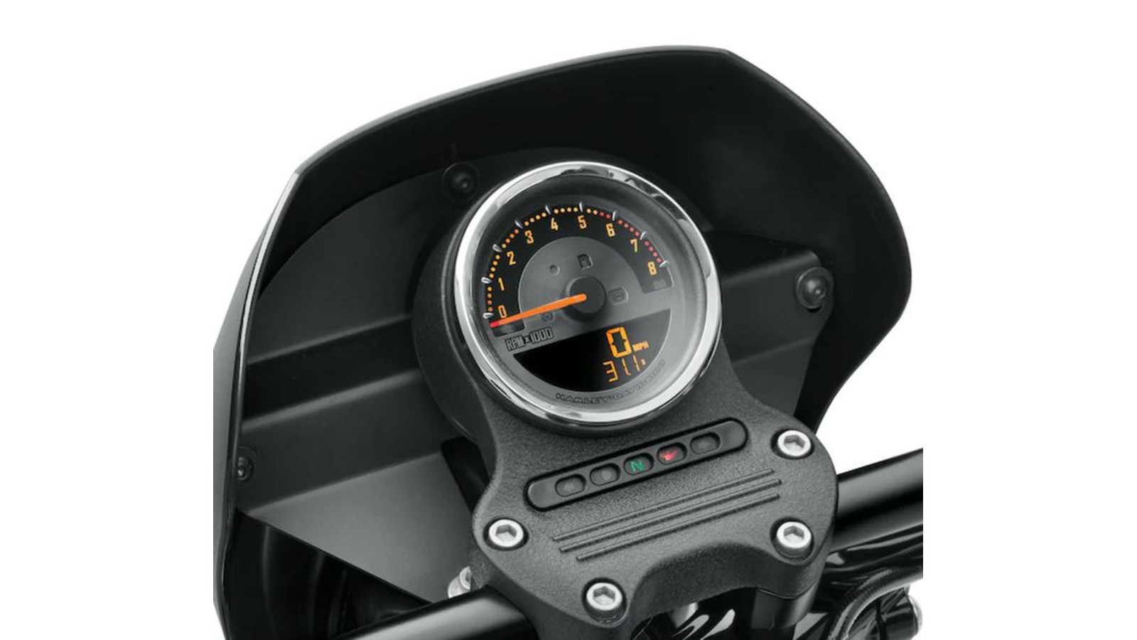 Harley-Davidson Kombination Tacho und Drehzahlmesser analog