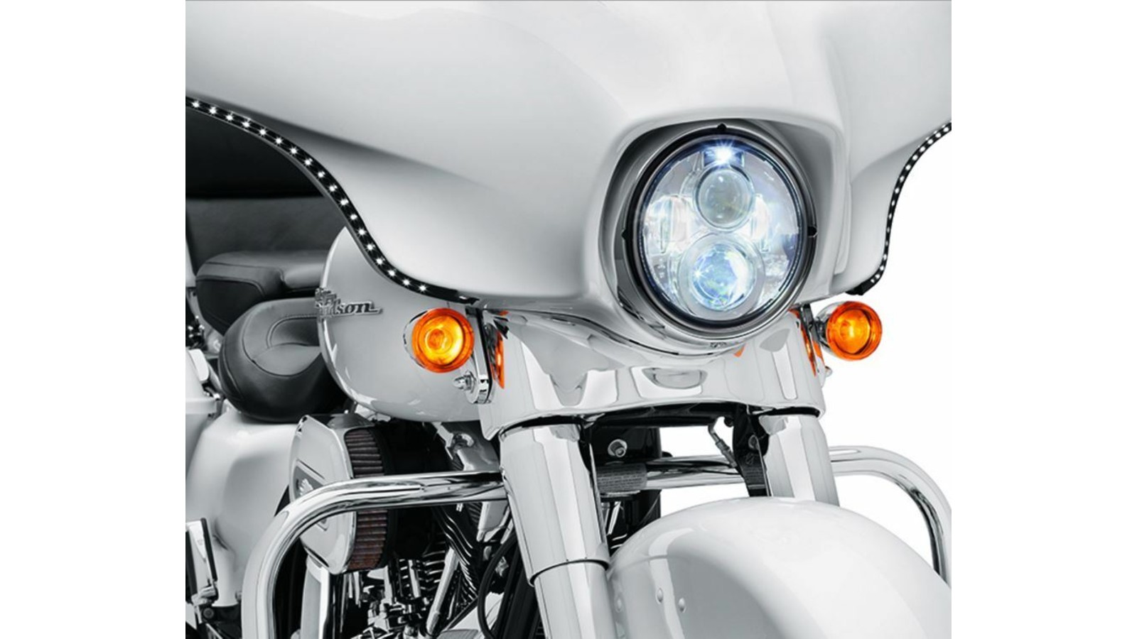 Harley-Davidson 7 Zoll Projektions LED-Scheinwerfer Touring