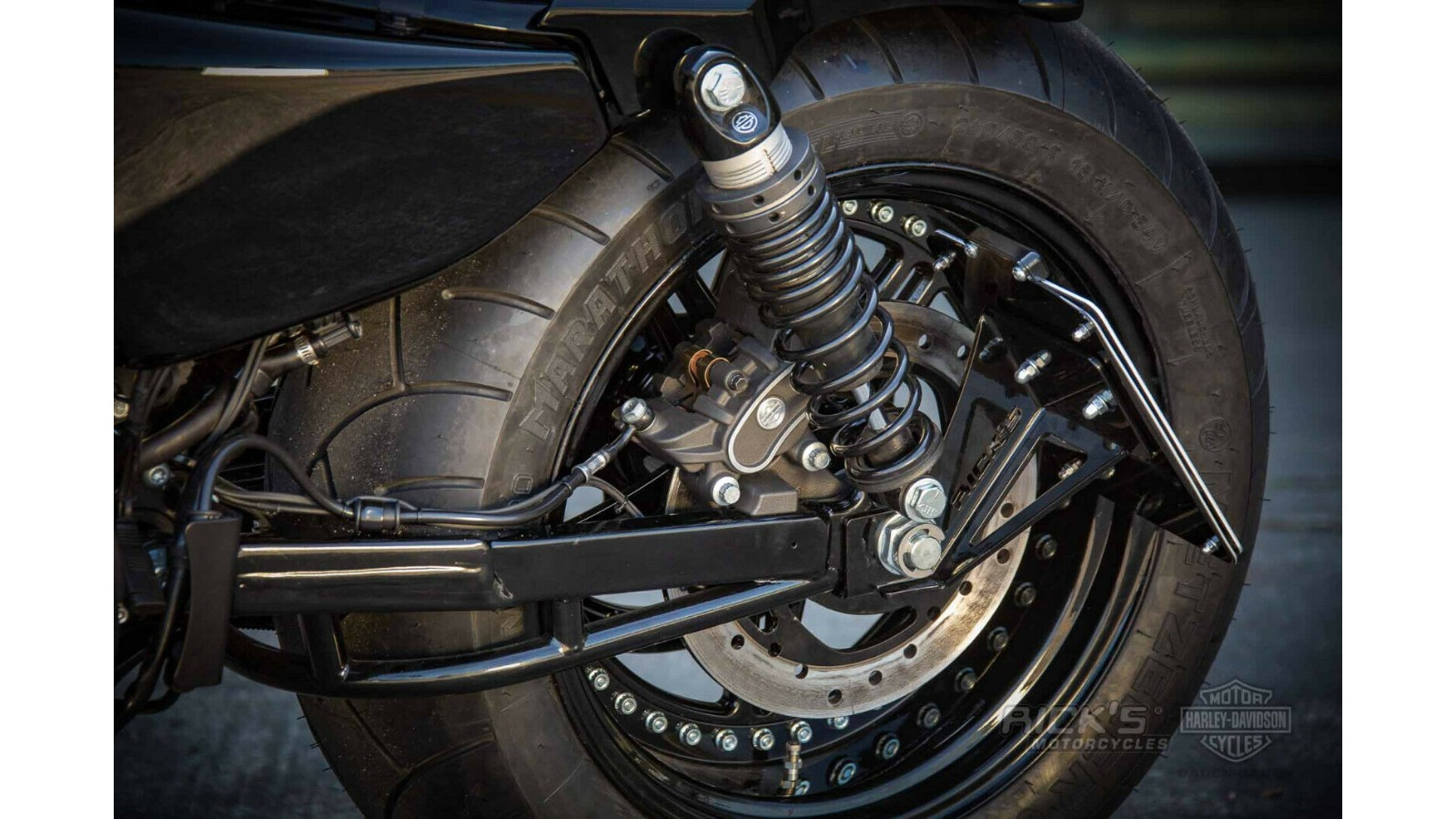 Rick's Parts Kennzeichen Kit ohne TÜV Rick's Motorcycles