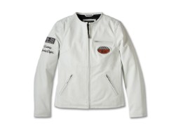 Damen "120th Anniversary Cafe Racer Leather Jacket" 97045-23VW