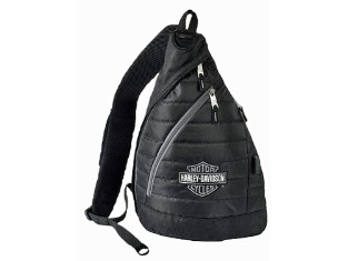 Harley Davidson (Cross) X-Body Slings Dragon Backpack, Black, One Size