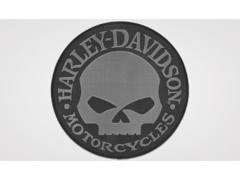 Harley-Davidson Patch "Willie G Skull Gray" 8011581