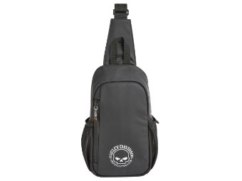 Backpack -Bar & Shield- A90820-SIL Quilted Black 21 Ltr.