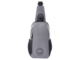 Backpack -Bar & Shield- A90820-SIL Quilted Black 21 Ltr.