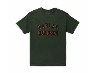 Ricks Harley Davidson T-Shirt -RACING CIRCLE- Men's Tee 96286-20VM Grey S - 4XL