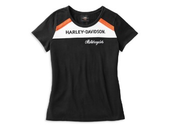 Harley Davidson Women's Leggings -SIDE STRIPE- 99109-20VW Black Sport Leisure