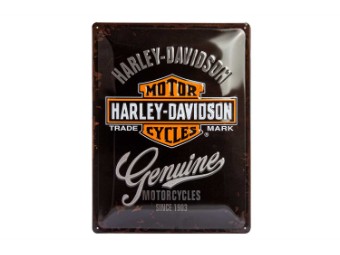 Harley-Davidson Nostalgic Metal Sign NA23125 -Genuine- 30x40cm