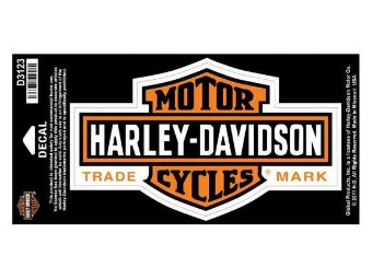 Harley-Davidson Sticker/Decal -BAR + SHIELD LONG - medium D3123