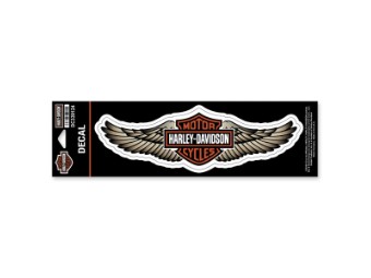 Harley Davidson Aufkleber "Straight Wings" DC339124