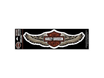 Harley Davidson Sticker / Decal -Straight Wing- Beige DC339127