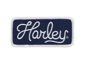 Harley-Davidson Aufnäher, Emblem "Harley Script" EM286852 mittel Schreibschrift