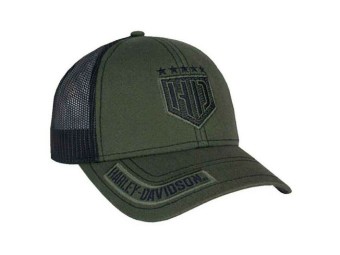 Harley-Davidson Baseball Cap "Resolute" *BCC34394* Olive Snapback onesize Dealer