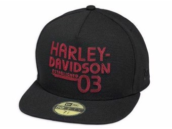 Harley-Davidson Cap "Established 1903 59FIFTY" 97705-18VM Baseballmütze Schwarz