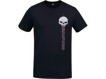 Harley-Davidson "G LINE" Herren Dealer T-Shirt R003531 schwarz Baumwoll Tee