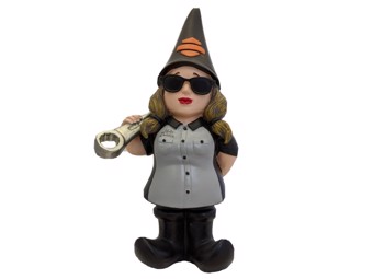 Harley-Davidson "GARDEN GNOMETTE MECHANIC" NA544902E Gartenzwerg 21 cm hoch